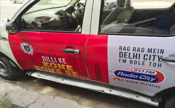 Cab Branding Kolkata